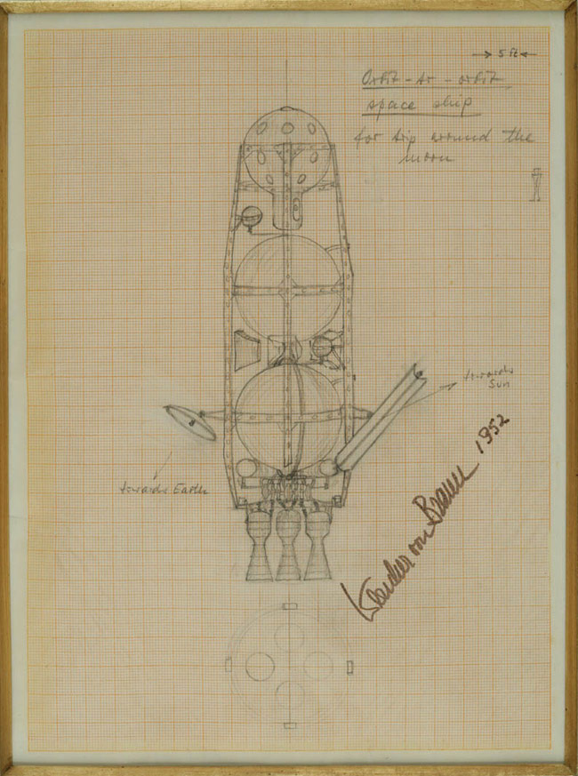 lunar probe plan view