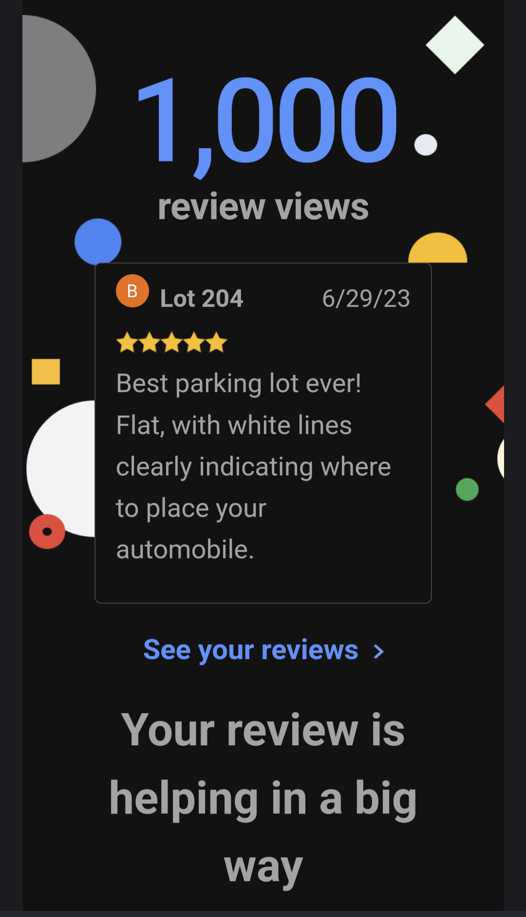 Google Maps Notification