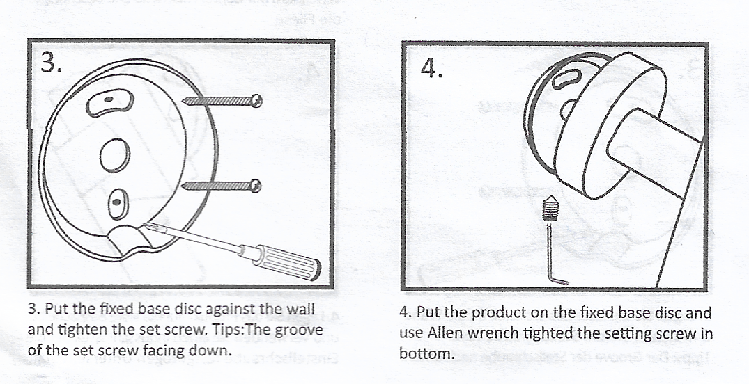 towel bar installation instructions