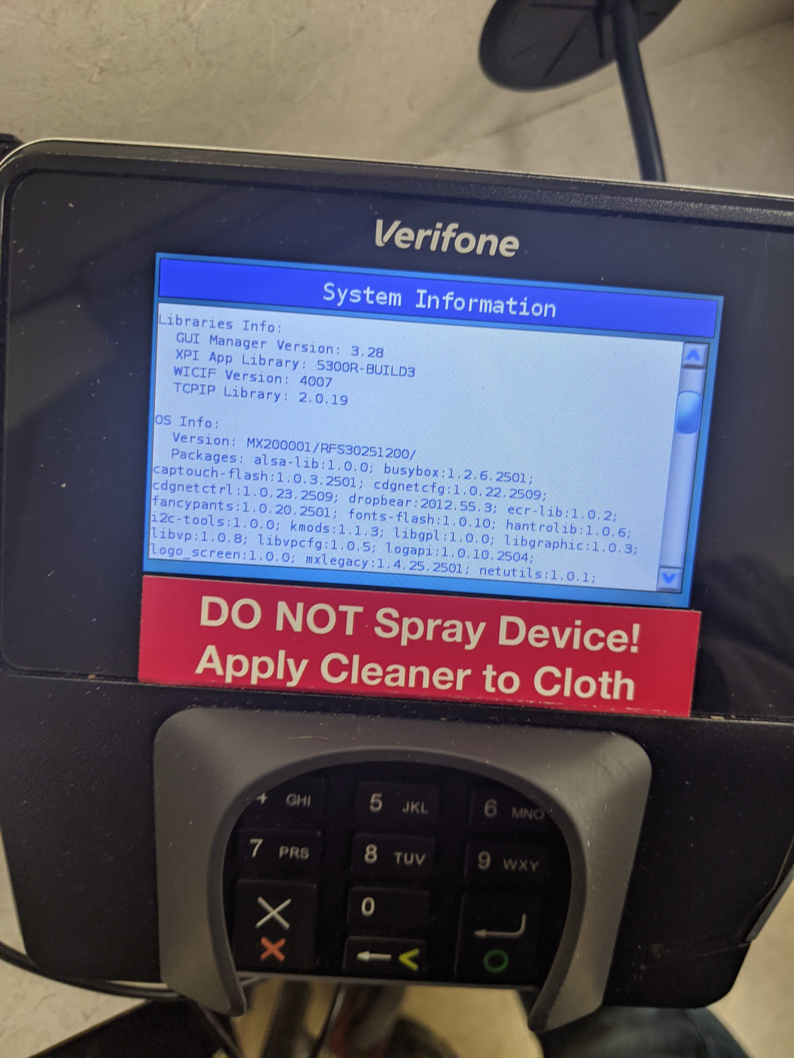 Verifone Terminals Run Linux